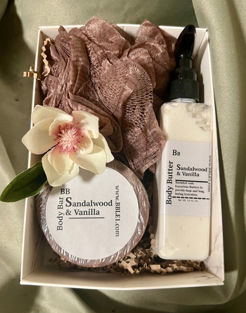 SANDALWOOD  VANILLA BODY BAR