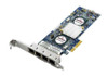 Dell Broadcom NetXtreme II 5709 Gigabit 4Ports Ethernet PCI Express x4 Convergence Network Interface Card