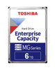 Toshiba Enterprise Capacity 6TB 7200RPM SAS 12Gb/s 128MB Cache (512e) 3.5-inch Internal Hard Drive