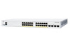 Cisco Catalyst 1200 24-Ports 10/100/1000 + 4 x Gigabit Ethernet SFP PoE+ Layer 3 Managed Rack-Mountable Network Switch Cisco Catalyst 1200 24-Ports 10/100/1000 + 4 x Gigabit Ethernet SFP PoE+ Layer 3 Managed Rack-Mountable Network Switch