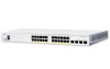 Cisco Catalyst 1300 24-Ports 10/100/1000 + 4 x 10/100/1000/2500/5000/10000 SFP+ PoE+ Layer 3 Managed Rack-Mountable Network Switch