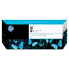 HP 81 Black Ink Cartridge Black InkJet 1 Each Retail