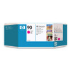 HP 90 Magenta Ink Cartridge Magenta InkJet 1 Each