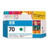 HP 70 Green Ink Cartridge Green InkJet 1 Each