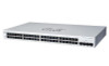 Cisco Business 220 48-Ports 10/100/1000 + 4 x 10 Gigabit SFP+ Uplink Layer 2 Managed Rack-Mountable Network Switch