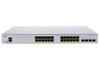 Cisco Business 350 24-Ports 10/100/1000 + 4 x 10 Gigabit SFP+ PoE+ Layer 2 Managed Rack-Mountable Network Switch