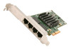 HP NC364T PCI-Express Quad Port 10 / 100 / 1000Base-T Gigabit Ethernet Network Interface Card (NIC)