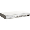 D-Link 10Port Nuclias Cloud-Managed PoE Switch 10 Ports Manageable 2 Layer Supported Modular 2 SFP Slots Optical Fiber Twi