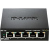 D-Link DGS-105 Ethernet Switch 5 Ports 2 Layer Supported 3.10 W Power Consumption Twisted Pair