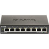 D-Link Ethernet Switch 8 Ports Manageable 2 Layer Supported 4.94 W Power Consumption Twisted Pair Desktop Lifetime Limited