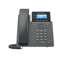 Grandstream 2-Line Dual-Port Ethernet 2.41-inch LCD Wi-Fi Carrier Grade VoIP Phone
