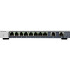 Netgear GS110MX Ethernet Switch 8 Ports 2 Layer Supported Twisted Pair Rack-mountable Wall Mountable Desktop Lifetime Limit