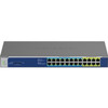 Netgear GS524UP Ethernet Switch 24 Ports 2 Layer Supported 578.80 W Power Consumption 480 W PoE Budget Twisted Pair PoE Por