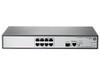 HP ProCurve 1910-8G-PoE+ 180-Watts Switch 8-Ports Manageable 8 X PoE+ 1 X Expansion Slots 10/100/1000Base-T Rack Mountable switch