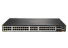 HPE Aruba 6300M 48-Ports Smart Rate 1/2.5/5GbE Class 6 PoE and 4-Ports SFP56 Network Switch