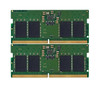 Kingston 16GB (2x 8GB) 5200MHz DDR5 PC5-41600 Non-ECC CL42 262-Pin SoDimm 1.1V Single Rank x16 Memory Module