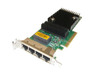 Sun 4Ports PCI-Express x8 Gigabit Ethernet UTP Low Profile Network Adapter