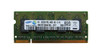 Samsung 1GB 800MHz DDR2 PC2-6400 Unbuffered non-ECC CL6 200-Pin Sodimm Dual Rank Memory