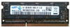 Samsung 4GB 1333MHz DDR3 PC3-10600 Unbuffered non-ECC CL9 204-Pin Sodimm Dual Rank Memory