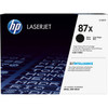 HP 87X Black LaserJet Toner Cartridge