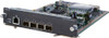 HP Quad-Port 8 / 4 / 2Gbps SFP+ Module for FlexFabric 5820 Switch