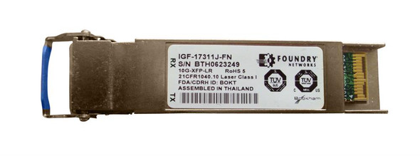 Foundry 10GBase-LR 1310nm 10km XFP Transceiver Module