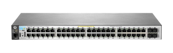 HP Aruba 2530-48G 48Ports 10/100/1000Base-T PoE+ Rack Mountable Gigabit Ethernet Net Switch