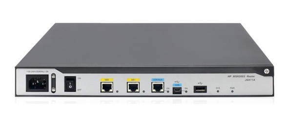 HP FlexNetwork MSR958 1GbE POE+ Combo LAN Router