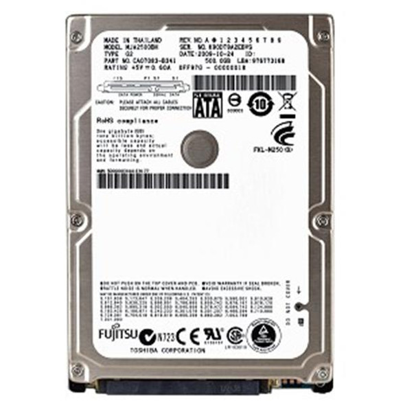 Fujitsu 160GB SATA 3Gb/s 8MB Cache 7-Pin 2.5inch (low Profile) Laptop 5400RPM Hard Drive