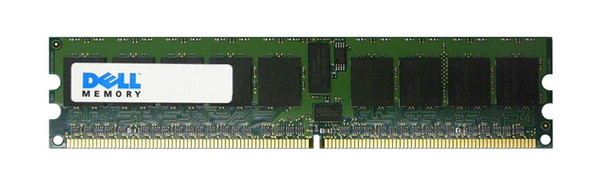 Dell 2GB PC2-3200 DDR2-400MHz ECC Registered CL3 240-Pin DIMM Single Rank Memory Module