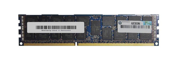 HP 8GB PC3-12800 DDR3-1600MHz ECC Registered CL11 240-Pin DIMM Dual Rank Memory Module