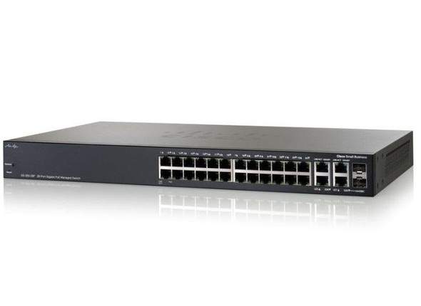 Brocade 300 24-Ports 8GB Fibre Channel Manageable Rack-mountable USB SAN Switch with 1x 10BASE-T/100BASE-TX RJ-45 Managemanet Port (Ref