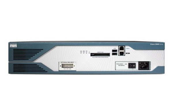 Cisco 2851 VSEC Bundle - router - voice / fax module - desktop