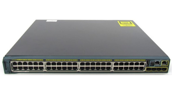 Cisco 48-Ports PoE+ Layer 2 Managed Rack-mountable 1U Network Switch