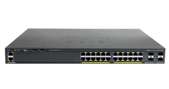 Cisco 24-Ports 2 x 1G SFP Layer 2 Rack-mountable 1U Network Switch