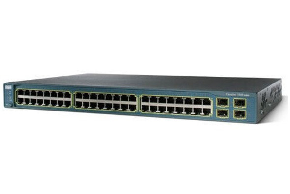 Cisco 48-Ports 4SFP Layer 3 Managed Rack-mountable Network Switch