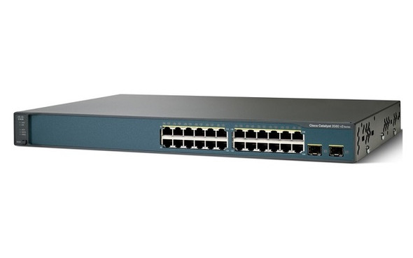 Cisco 48-Ports 2 x 1G SFP PoE+ Layer 3 Managed Rack-mountable 1U Network Switch