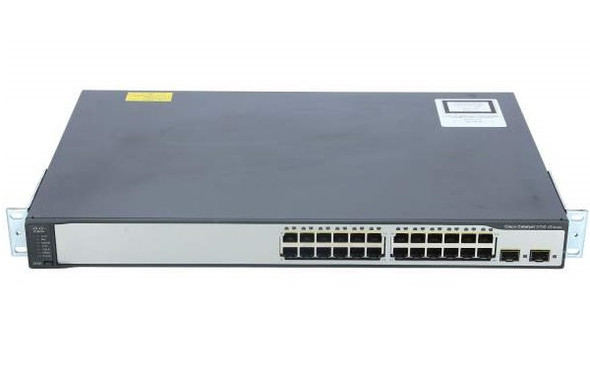 Cisco 24-Ports 2 x SFP Layer 3 Managed Rack-mountable 1U Network Switch