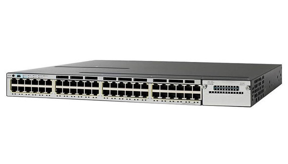 Cisco 48-Ports Layer 3 Managed Rack-mountable 1U Network Switch