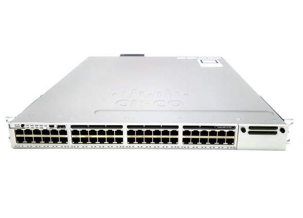 Cisco 48-Ports PoE+ Layer 3 Managed Rack-mountable 1U Network Switch