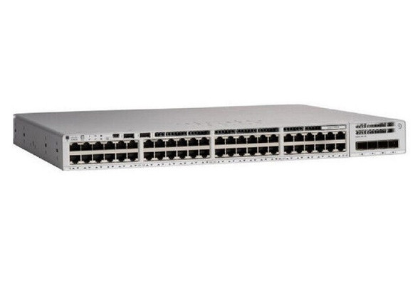 Cisco 48-Ports 10/100/1000 (PoE+) + 4 x Gigabit SFP Layer 3 Rack-mountable Network Switch