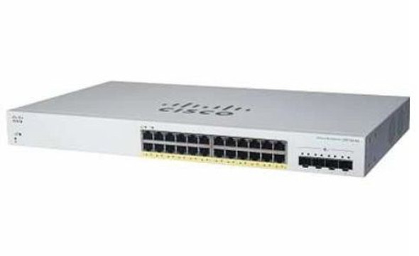 Cisco Business 220 24-Ports 10/100/1000 + 4 x 10 Gigabit SFP+ Uplink Layer 2 Managed Rack-Mountable Network Switch