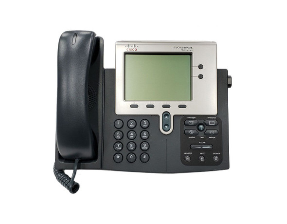 Cisco 7941G 2-Lines Dual-Port Ethernet 5-inch LCD VoIP Phone