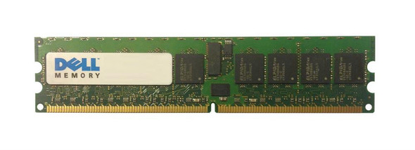 Dell 6GB Kit (6 X 1GB) DDR2-667MHz PC2-5300 ECC Registered CL5 240-Pin DIMM Single Rank Memory