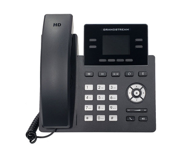 Grandstream 2-Line Dual-Port Ethernet 2.4-inch LCD Carrier Grade VoIP Phone