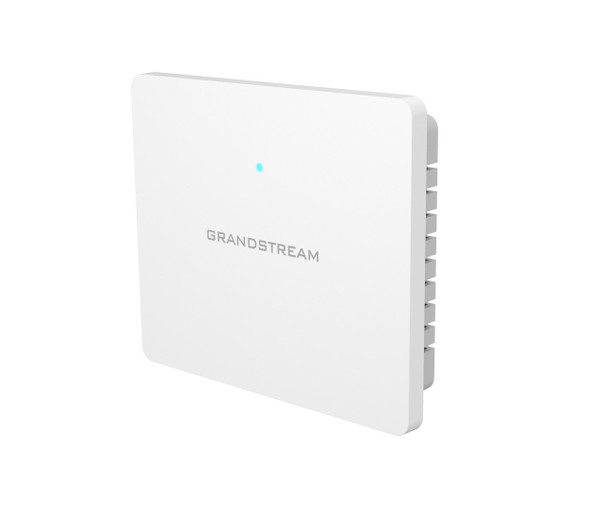 Grandstream Dual Band 2.4GHz 2x2:2 802.11ax Wall-mountable Wi-Fi Access Point with 4-Ports Ethernet Integrated Switch