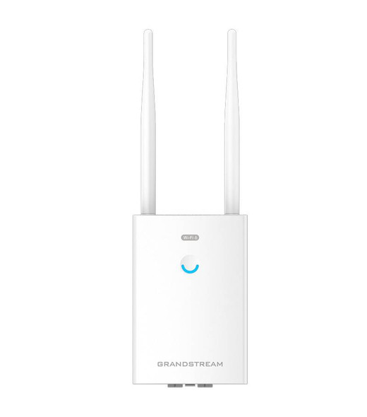 Grandstream Dual Band 2.4GHz 2x2:2 802.11ax Wall-mountable Wi-Fi 6 Long Range Wireless Access Point