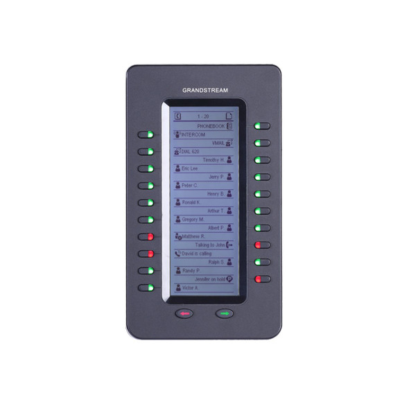 Grandstream 20-Lines 3.8-inch LCD Key Expansion Module