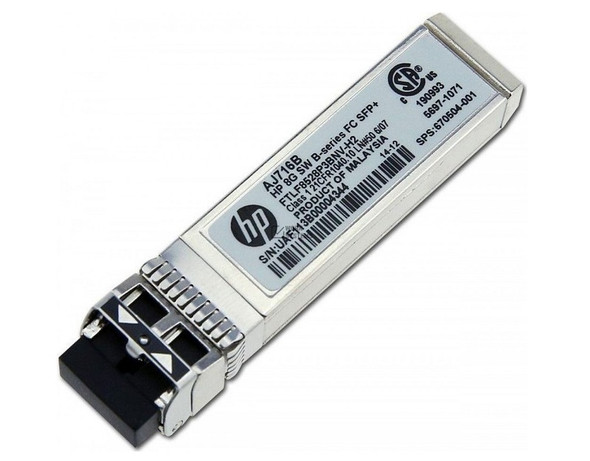 HPE B-series 4x16GB Sw SFP+ 100M 1 Transceiver
