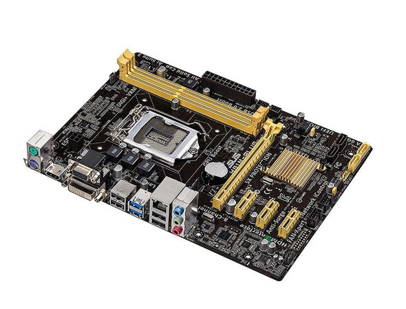 ASUS Socket 1150 Intel H81 Chipset 4th Generation Core i7 / i5 / i3 / Pentium / Celeron Processors Support DDR3 2x DIMM 2x SATA 6.0Gb/s Micro ATX Motherboard